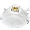 Square breathing valve mask