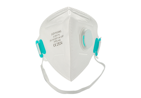 Folding dust mask