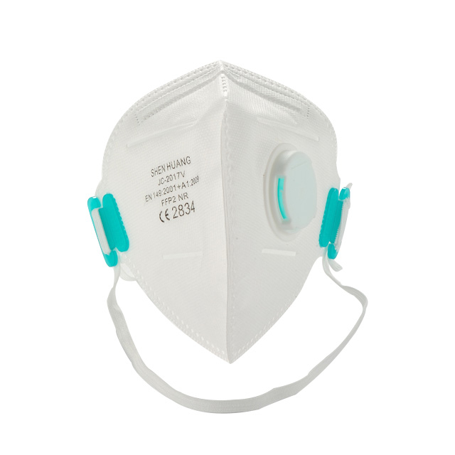  FFP2Fold mask single-use Square breathing valve mask non-woven fabrics